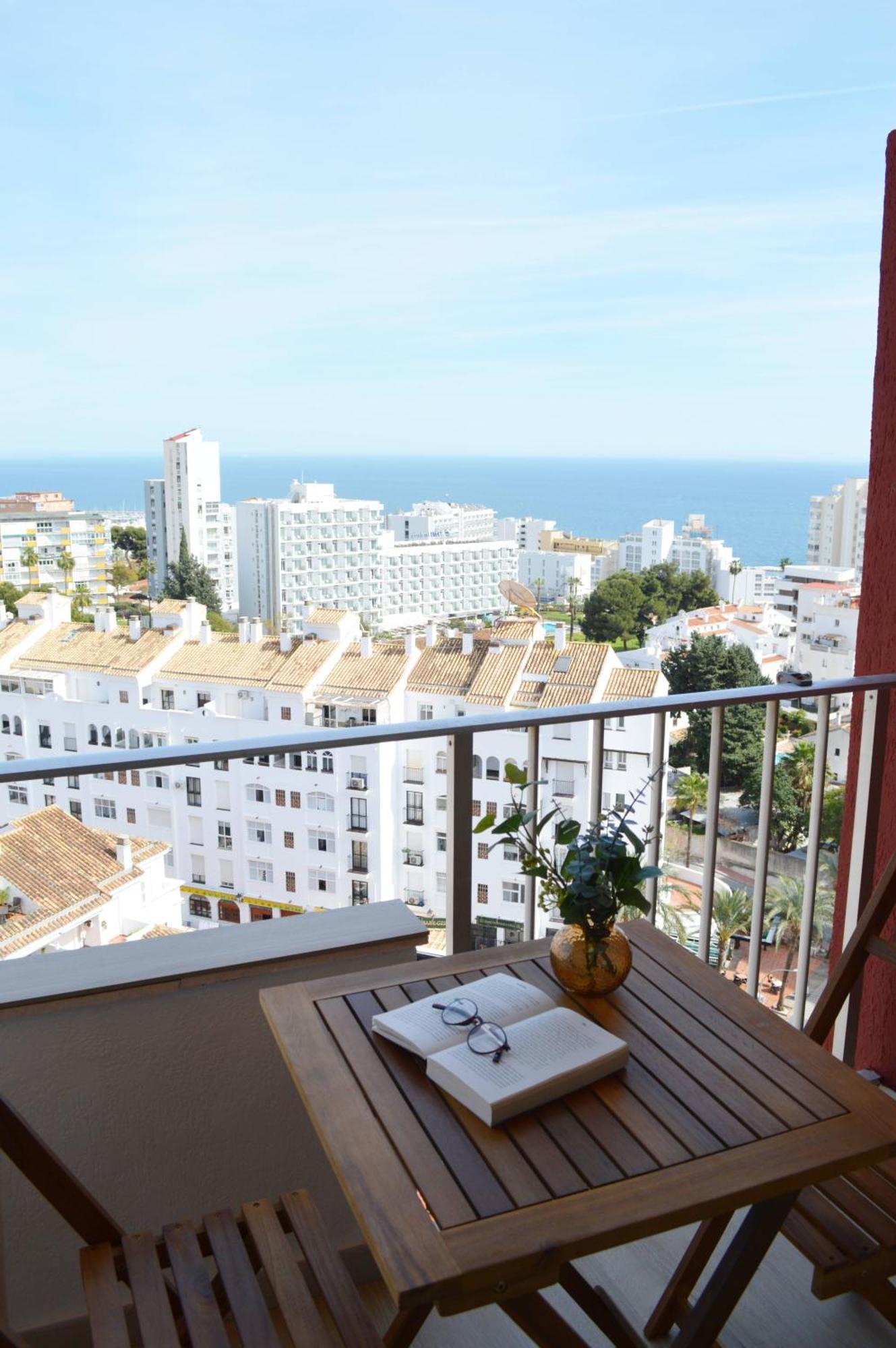 Apart With Swimming Pool Open All Year Benalmádena Dış mekan fotoğraf
